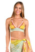 Sunshine 79 Dreamland Banded Triangle Bikini Top